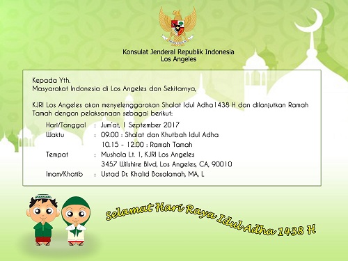 Shalat Idul Adha 1438 H Shalat Idul Adha 1438 H